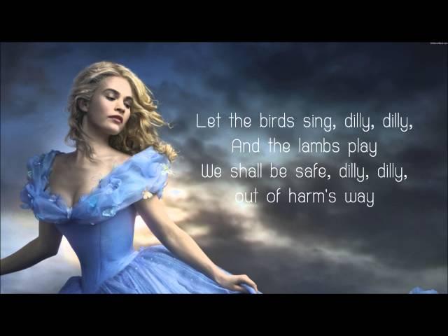 Lavender's Blue Dilly Dilly - Lyrics (Cinderella 2015 Movie Soundtrack Song)