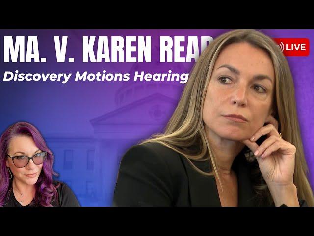 LIVE COURT | MA v. Karen Read Discovery Motions Hearing