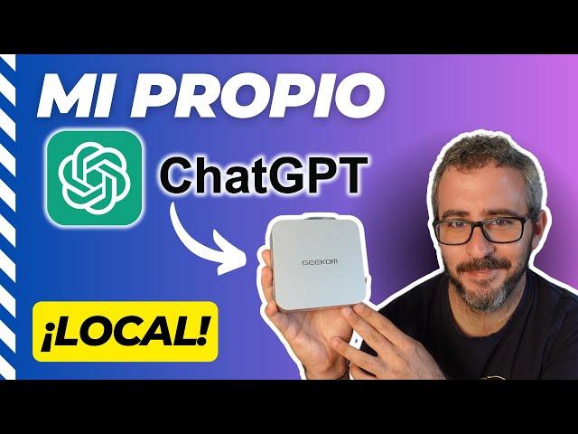 ¡Mi propio ChatGPT en Casa! : Así lo he hecho (Mini PC Geekom A8)