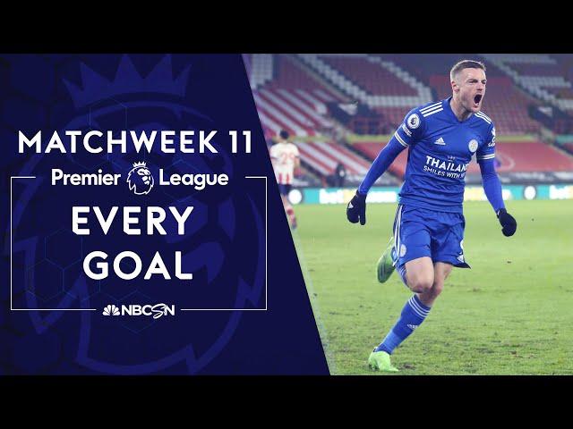 Every Premier League goal from Matchweek 11 | NBC Sports