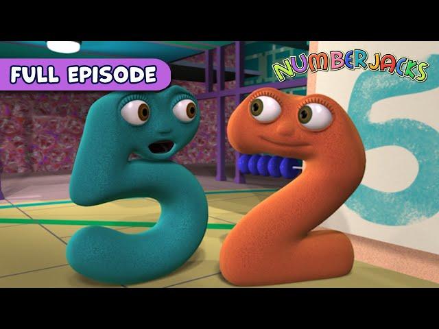 Ups And Downs – On The Move | Numberjacks DOUBLE Full Episodes