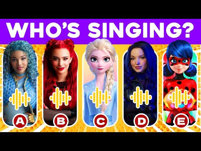  Descendants VS Disney Princess  Disney Quiz Battle! | Flash Quiz