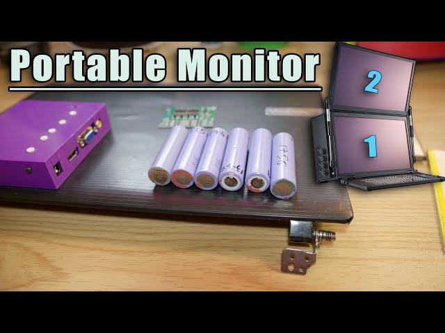 Battery Powered Portable Monitor Build