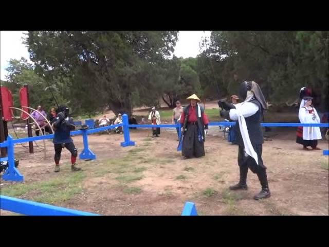 Longsword Fencing, SCA Cut and Thrust