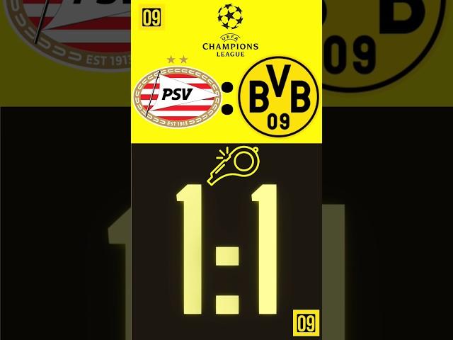 Remis gegen PSV Eindhoven #bvb #borussiadortmund #bvb09 #cl #psveindhoven #championsleague #remis