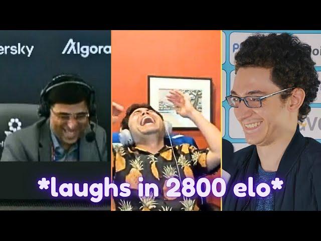 Grandmasters Dying of Laughter for 9 Minutes Straight