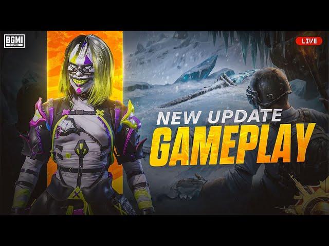  PLUTTOISLIVE  FOX GAMING   BGMI 3.5 UPDATE  CONQUEROR  RANKPUSH