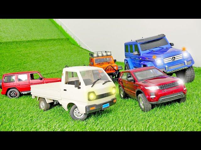 R/C Truck Test Adventure with Car Toy Unboxing