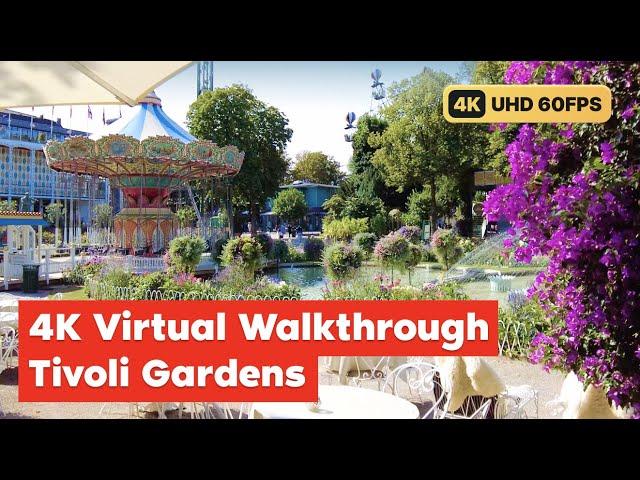 Experience the magic of Tivoli Gardens in stunning 4K UHD