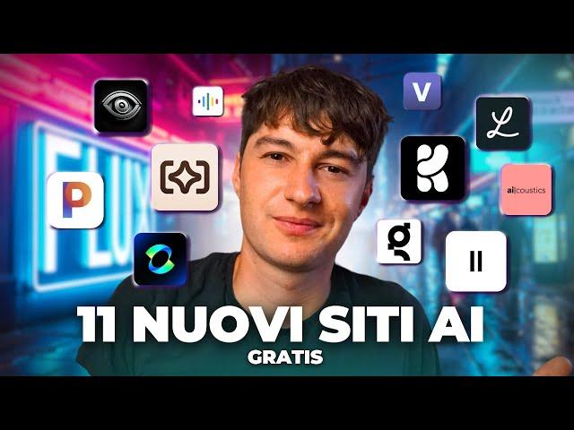 11 Nuovi Siti di Intelligenza Artificiale Gratis Che Stanno Cambiando Tutto!