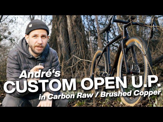 Speziallackierung! André's Custom Open U.P. mit SRAM Red / XX1 9th Wave Anath und Enve Komponenten