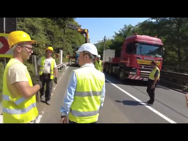 Stadiu lucrarilor pe sectiunea 2 a Autostrazii Sibiu-Pitesti.