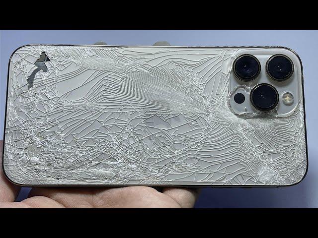 How i Restore Phone Destroyed iPhone 13 Pro Max Restoration-Cracked Phone -Broken #iphonerepair