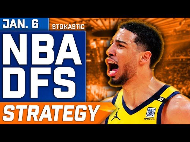 NBA DFS Strategy Monday 1/6/25 | DraftKings & FanDuel NBA Lineup Picks