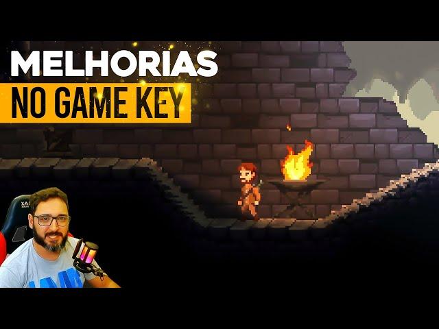 MELHORIAS para nosso GAME KEY - Sharpax