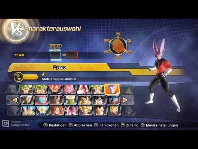 Dragon Ball Xenoverse 2 DLC 14 Dyspo Voice and Illustration Mod