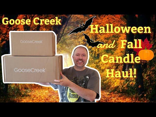 Goose Creek Halloween and Fall Candle Haul