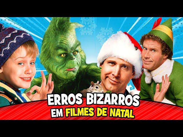 20 ERROS BIZARROS em FILMES FAMOSOS de NATAL 