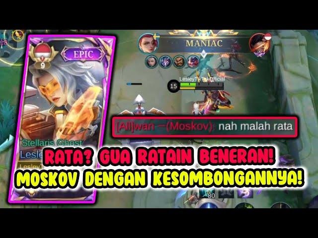 Nge Out Play Sekali Langsung Spam Chat All! Kita Wujudkan Mimpi Buruk Moskov! Lesley Build Tersakit