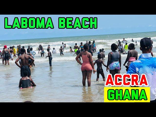 MAY DAY IN AFRICA, Laboma Beach Experience, walking Tour 2023 , Accra - Ghana