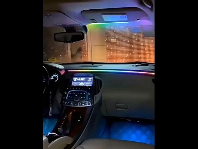 [Prestige Auto Solution] 7-Color Acrylic Car Interior Cold Light Line Atmosphere Lights.
