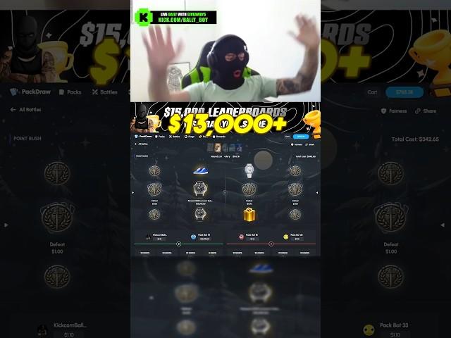 INSANE TICKET ON PACKDRAW | $13,000+!! #gambling #shorts #packdraw