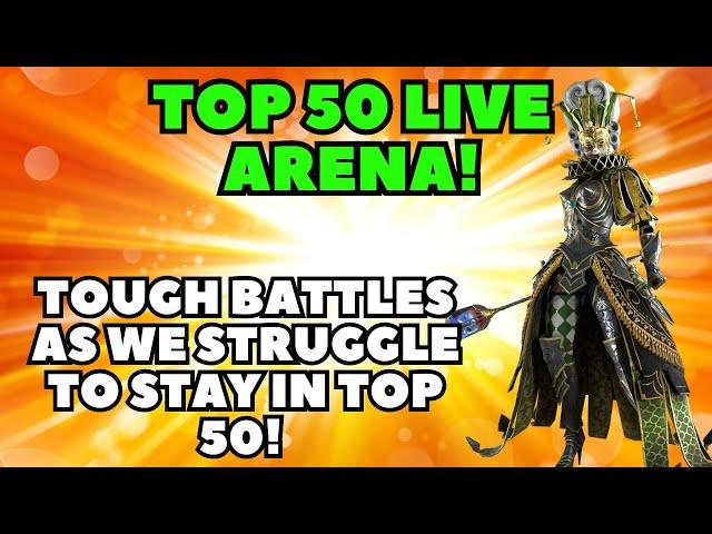 Tough Battles To Stay In Top 50 Live Arena!