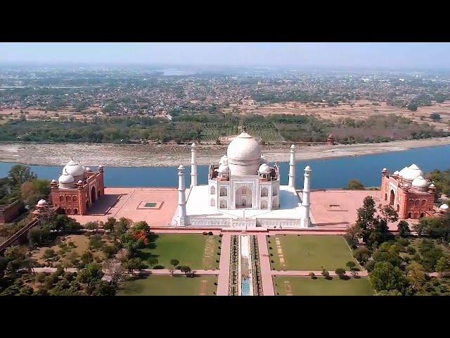 Amazing View of Taj Mahal | Drone shots | Taj Mahal | Top View of Taj Mahal | Taj Mahal Video |