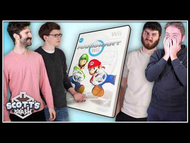 Scott, Sam, Eric and Justin Compete in Mario Kart Wii