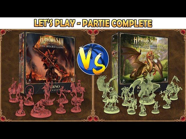 GAMEPLAY • Heroes Of Might and MAGIC 3 • HADES VS REMPART • The Boardgame