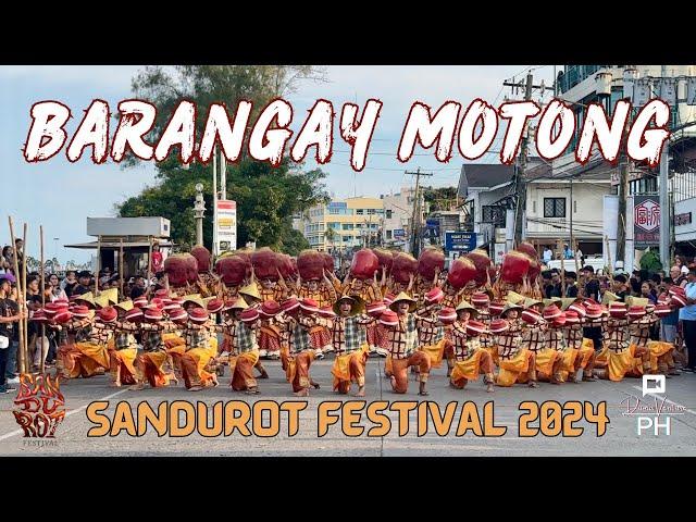 Contingent No. 12 - Barangay Motong | 3RD PLACE Sandurot Festival 2024 Street dancing