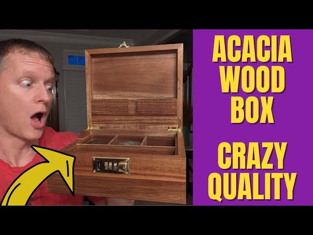 ACACIA WOOD BOX DETAILED REVIEW