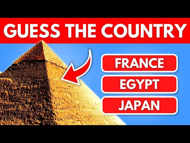 Guess the Country by its Monument or Landmark | Geography Trivia Quiz