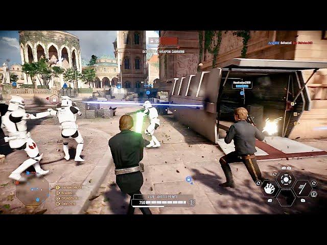 Star Wars Battlefront 2: Galactic Assault Gameplay (No Commentary)