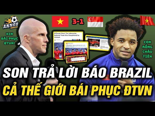 Phỏng Vấn Xuân Son, Báo Brazil Ngỡ Ngàng Nhận Câu Trả Lời Khiến Cả Thế Giới Chắp Tay Bái Lạy ĐTVN