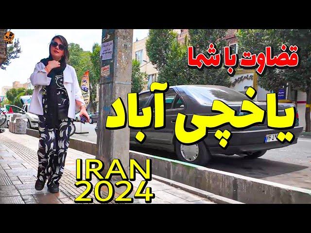 Completely different from North Tehran - IRAN 2024 walking Tour on South Tehran 4k