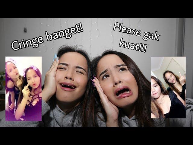 Reacting to old video and text message of us (cringe parah)