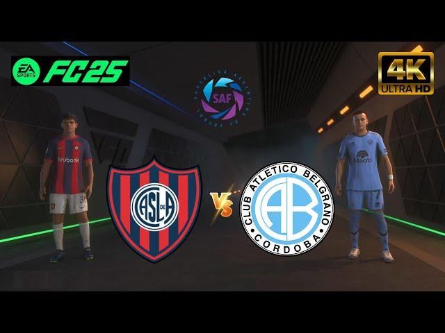 EA FC 25 - San Lorenzo vs Belgrano | Liga Argentina 2024 [4K-60].