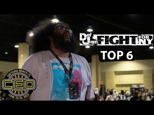 CEO 2023 Def Jam Fight For New York Top 6 (Joey Bag O'Donuts, The Gatekeeper, Dripsugeki) Tournament