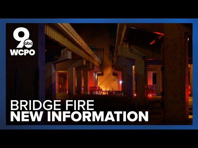 No timeline for repairs after fire shuts down Cincinnati bridge