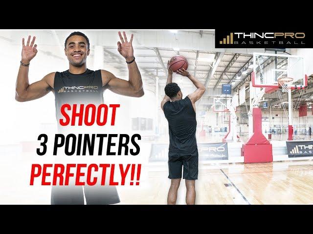 How to Shoot a 3 Pointer PERFECTLY!!! Basketball Shooting Drills