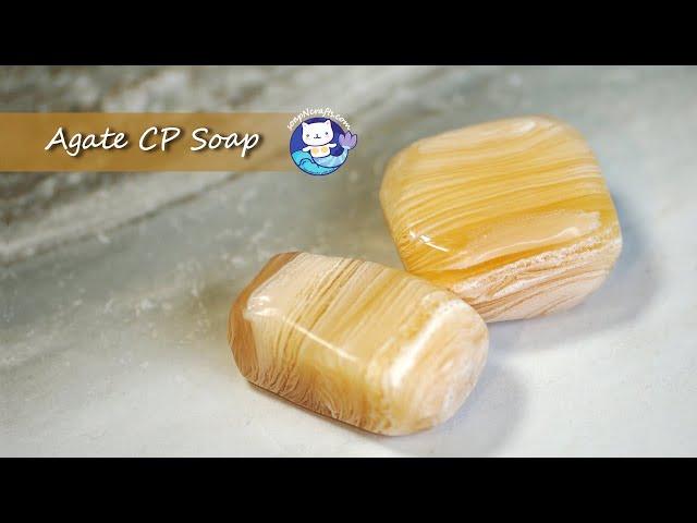 Agate Soap #soapncrafts