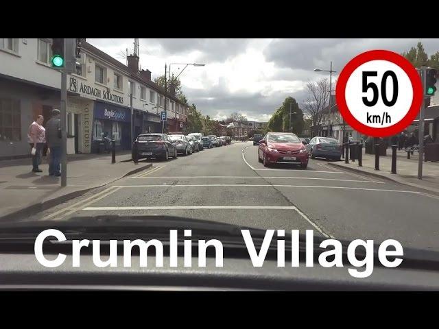 Dash Cam Ireland - Crumlin Village, Dublin 12 (Hometown of Conor McGregor)