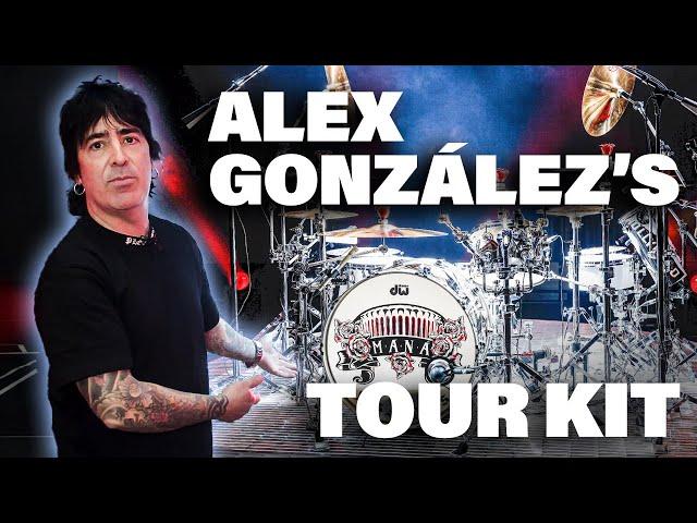 Alex González - Maná - Tour Kit Rundown