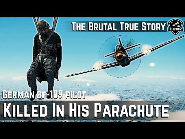 The P-51 Mustang Pilot that Killed a German in his Parachute - Brutal True Story of Richard Peterson