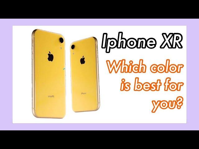 Which color is best for you? | iPhone Xr | Actual Color | Jen VLOG