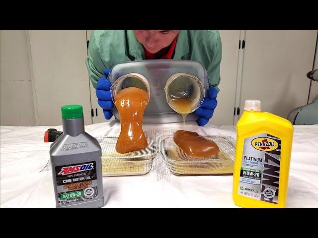 AMSOIL OE VS Pennzoil Platinum 0W-20 Cold Flow Oil Test