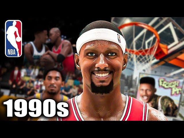 I Created An NBA MyCareer Story In The 90s (FULL MOVIE)