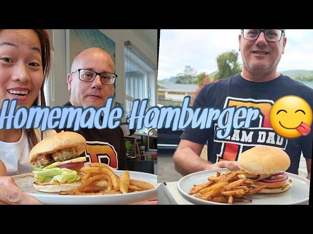 Homemade Hamburger for Dinner | McPherson Family