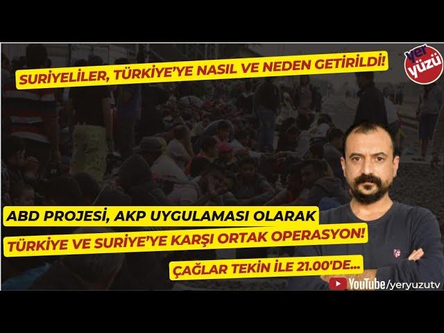 #Suriyeliler neden getirildi Bir ABD projesi ve AKP uygulaması; Suriye e Türkiye'ye tarihi tuzak!